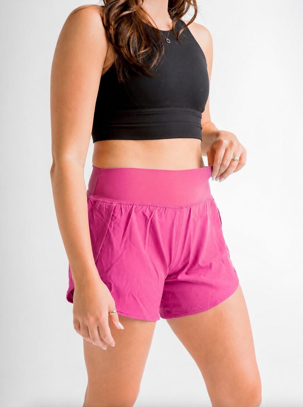 PHNX Serena 2.0 Athletic Shorts Watermelon Pink Size S